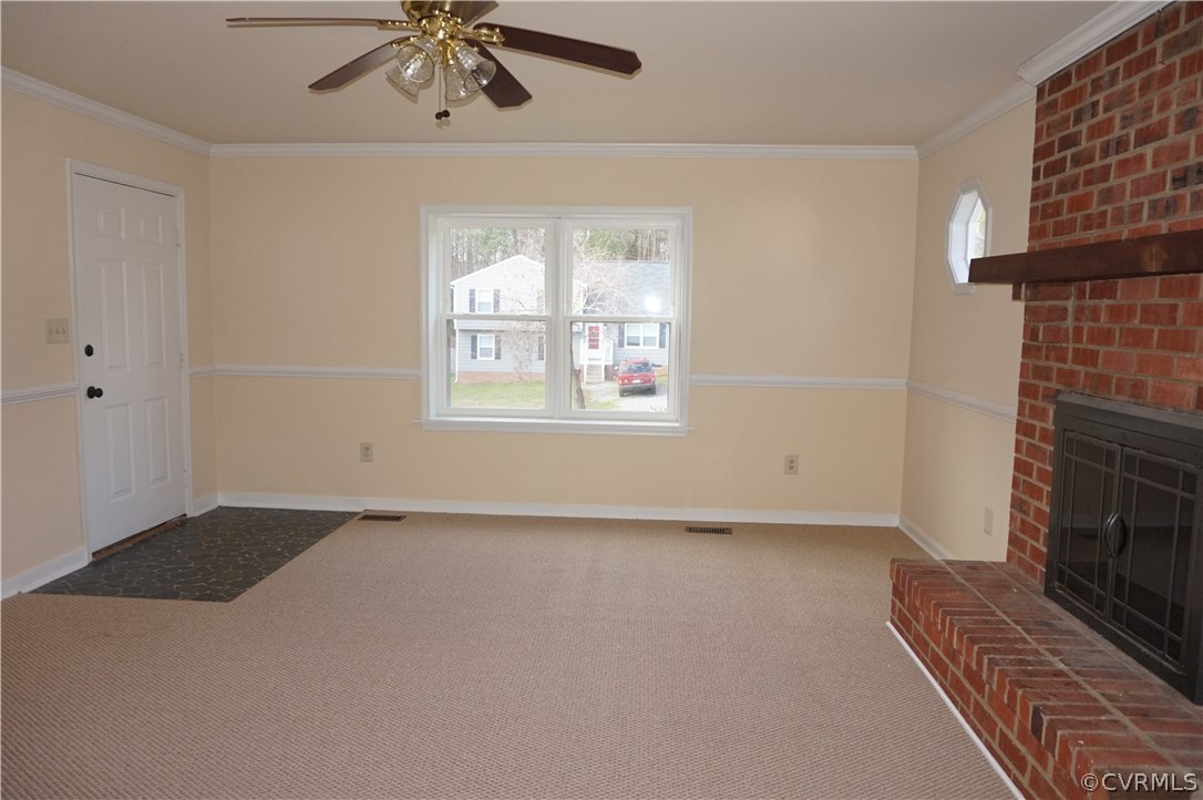 3237 Fielding Road Colonial Heights, VA 23834 - Photo 4 of 21 a view of an empty room with a window