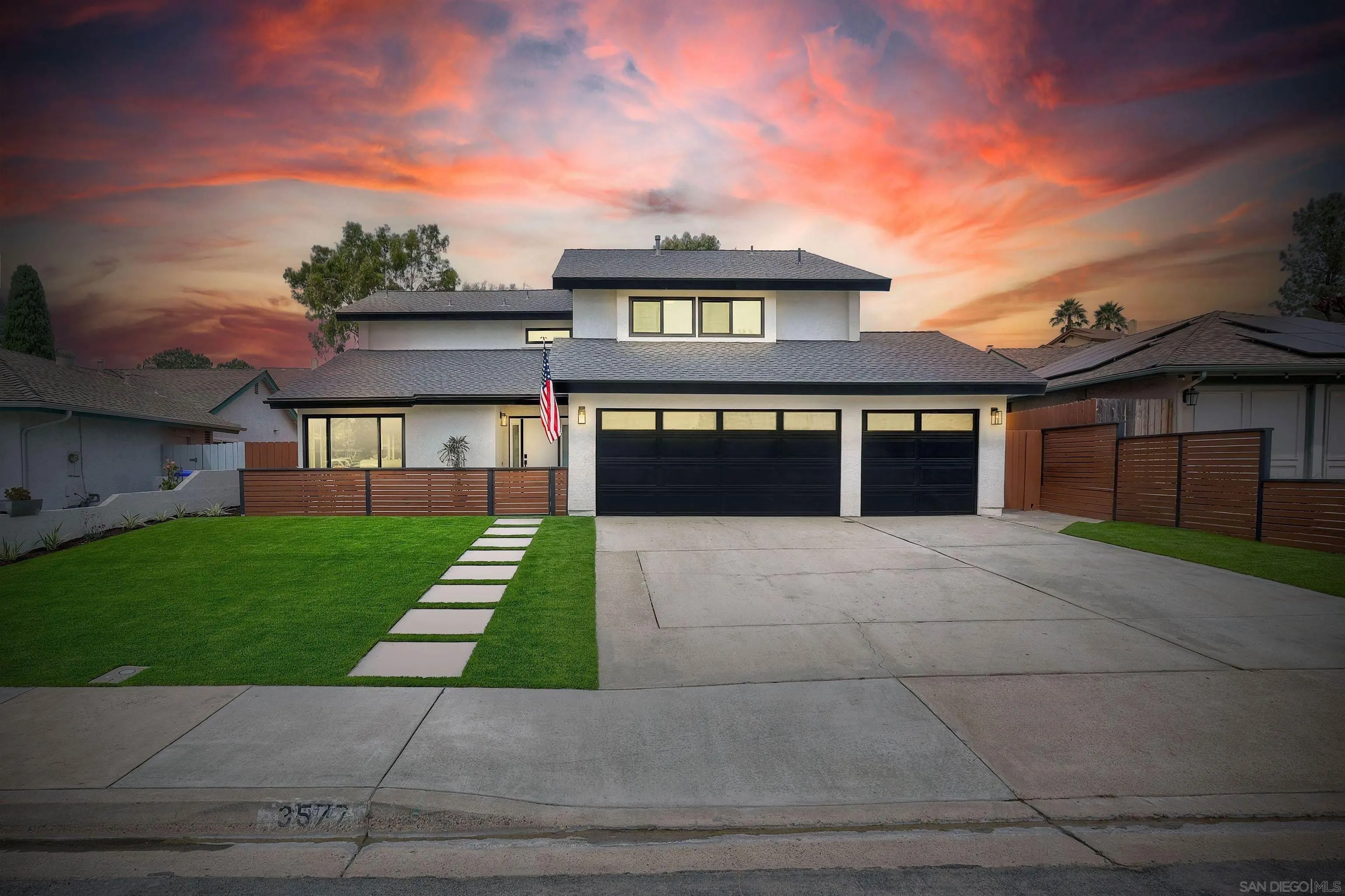 3577 Winslow Road Oceanside, CA 92056 - Photo 2 of 42 a front view of a house with a yard