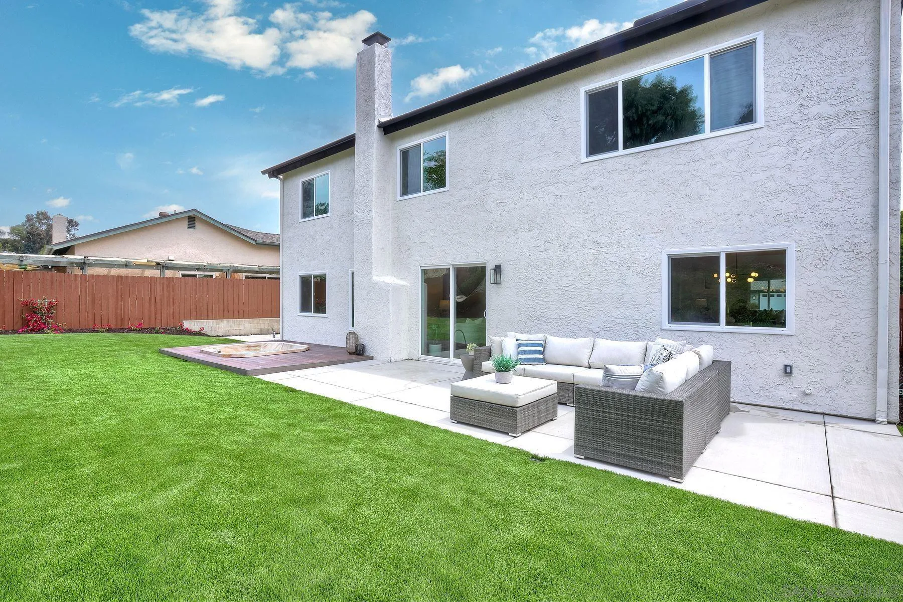 3577 Winslow Road Oceanside, CA 92056 - Photo 39 of 42 a view of a house with backyard and a tree