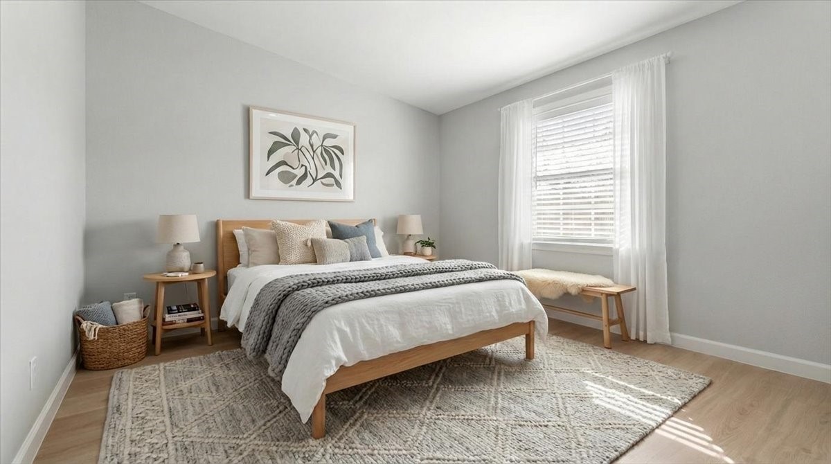 3123 Patience Avenue Houston, TX 77014 - Photo 17 of 22 a bedroom with a bed and a window