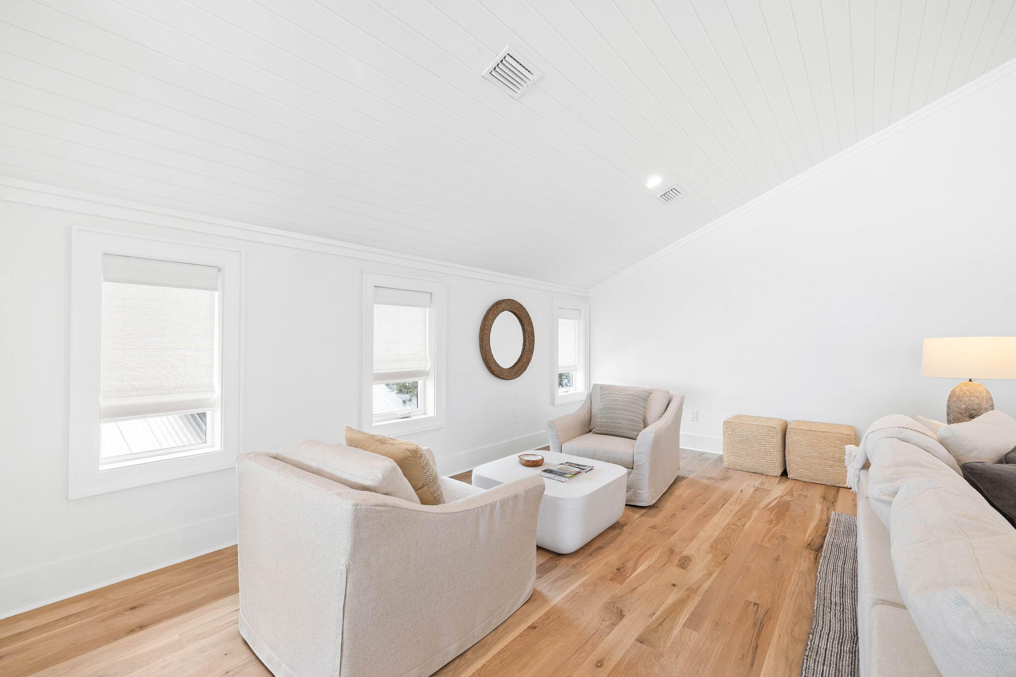 357 Old Beach Road Santa Rosa Beach, FL 32459 - Photo 44 of 106 a living room with furniture and a window