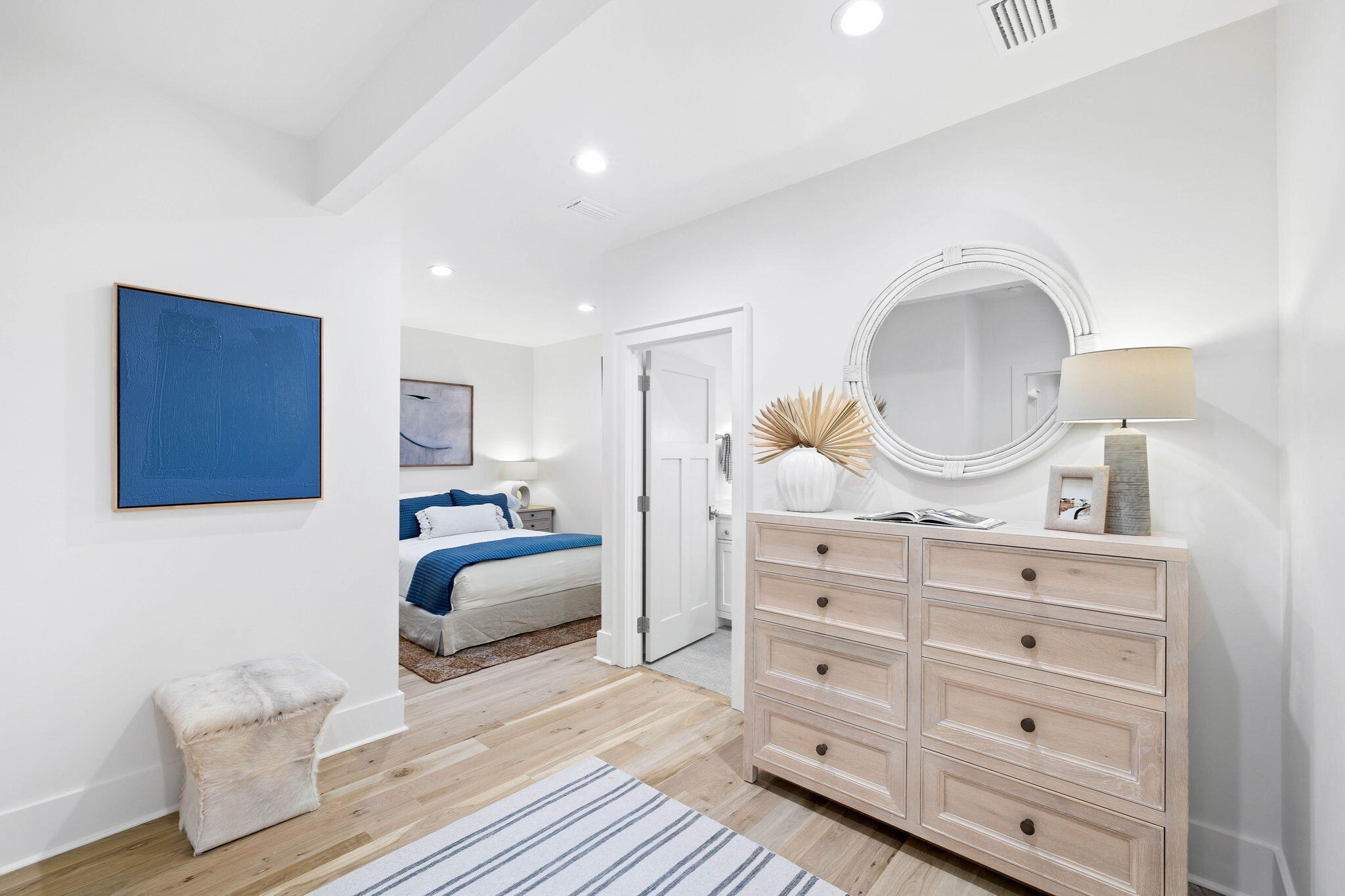 357 Old Beach Road Santa Rosa Beach, FL 32459 - Photo 64 of 106 a bedroom with a bed and a dresser