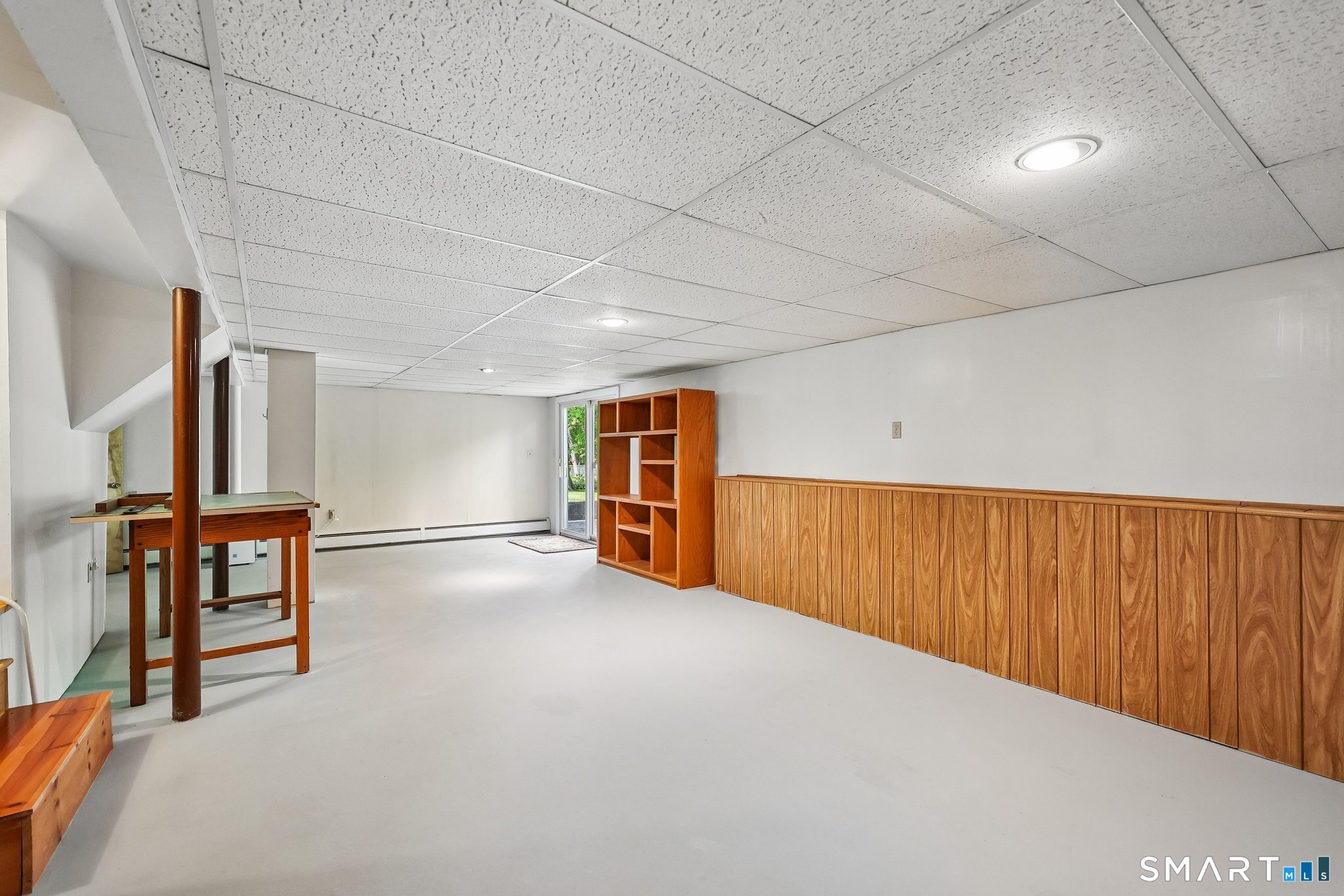 46 Stonegate Drive Wethersfield, CT 06109 - Photo 28 of 36 LOWER LEVEL - FULL WALK OUT- PARTIAL FINISHED AND HEATED