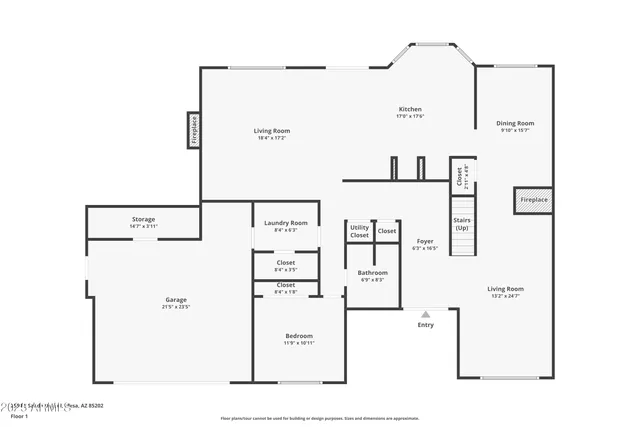 $900,000 | 2554 South Salida Del Sol, Mesa, AZ 85202