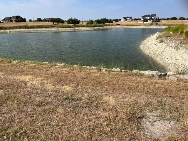 a view of a lake and mountain