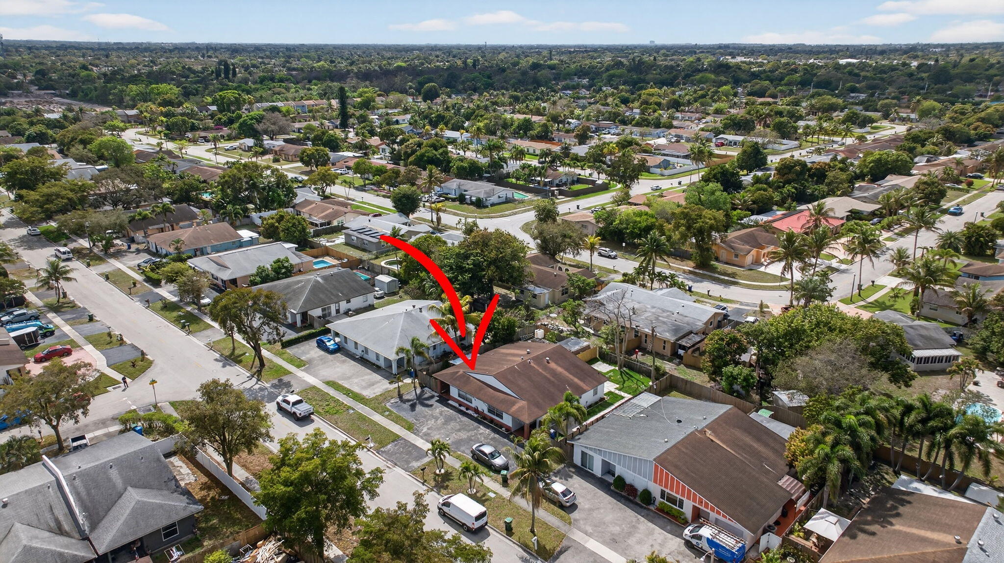 415 Southwest 61st Terrace Margate, FL 33068 - Photo 35 of 39 an aerial view of a city