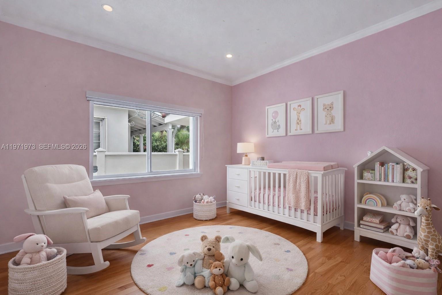 35 Southwest 20th Road Miami, FL 33129 - Photo 19 of 50 a bedroom with furniture and a window