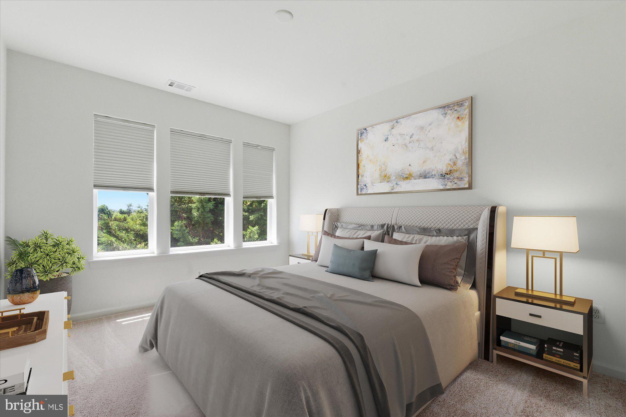 20650 Hope Spring Terrace, Unit 301 Ashburn, VA 20147 - Photo 5 of 35 Virtually staged primary bedroom