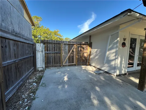 a view of a house with wooden floor