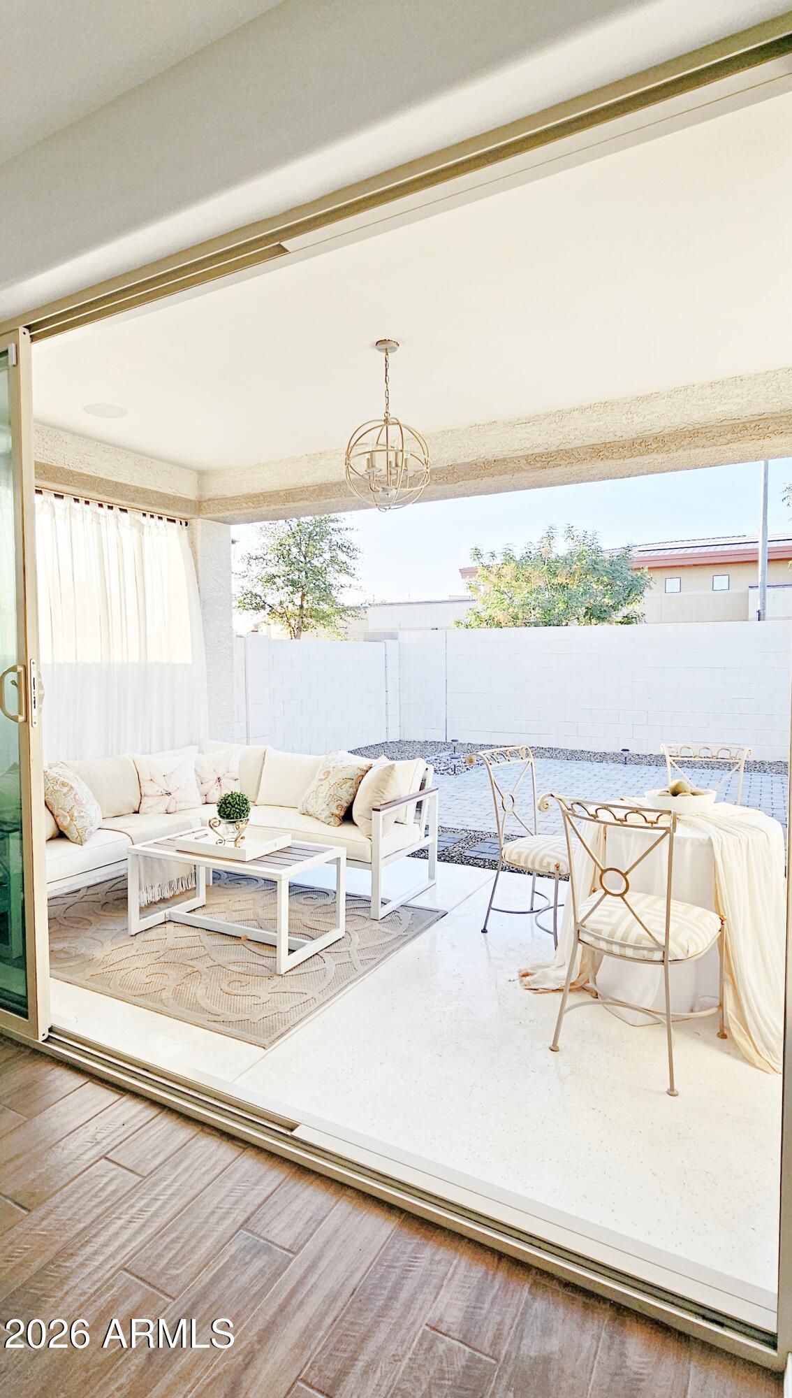 4038 West Coles Road Laveen, AZ 85339 - Photo 17 of 20 3 Panel Opening Sliders At Great Room