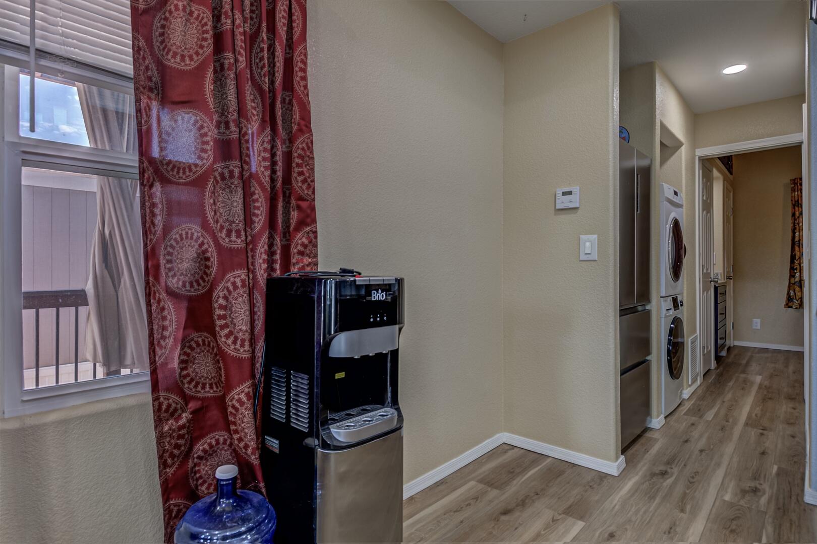 16 North Star Vale Road, Unit 122B Star Valley, AZ 85541 - Photo 11 of 21 a view of a hallway with wooden floor and entryway