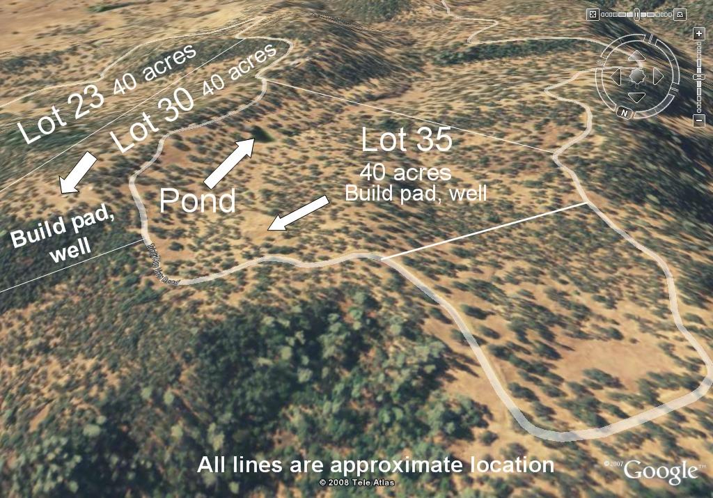 Lot 30 Trinity Alps Vista Road Igo, CA 96047 - Photo 11 of 14 Aerial and boundaries