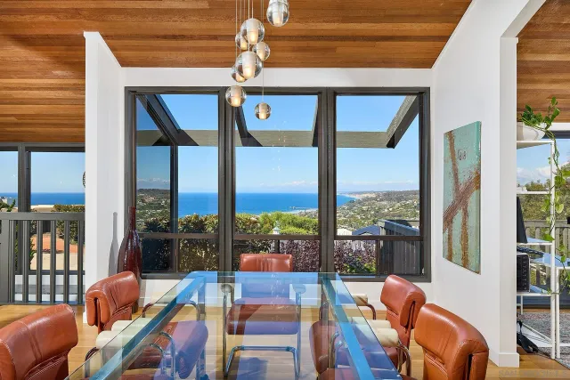 a outdoor space with furniture