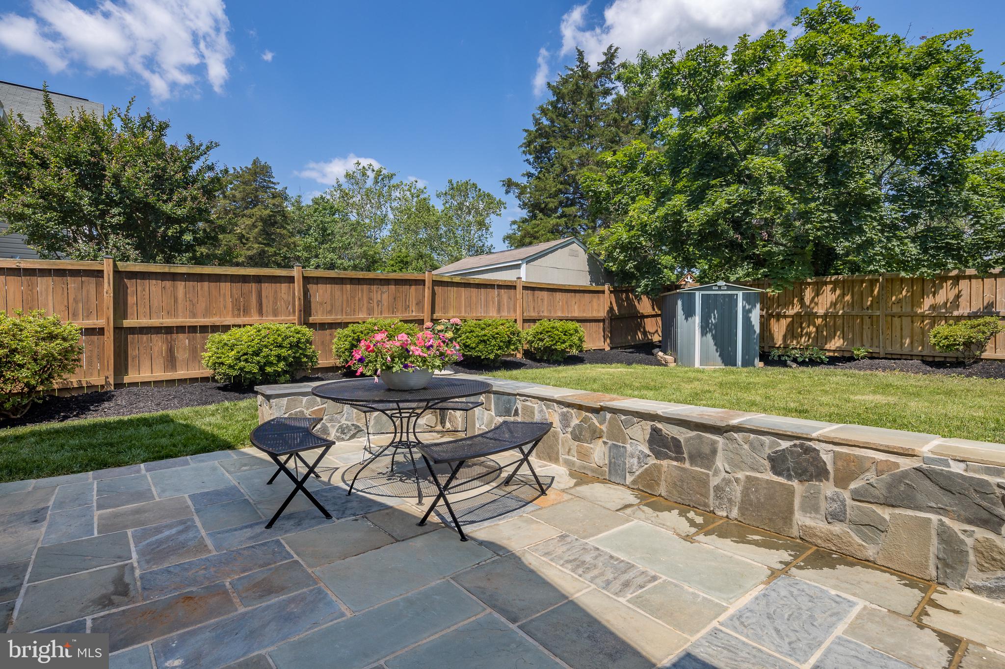 6720 Barrett Road Falls Church, VA 22042 - Photo 18 of 49 VIEW OF YARD FROM PATIO