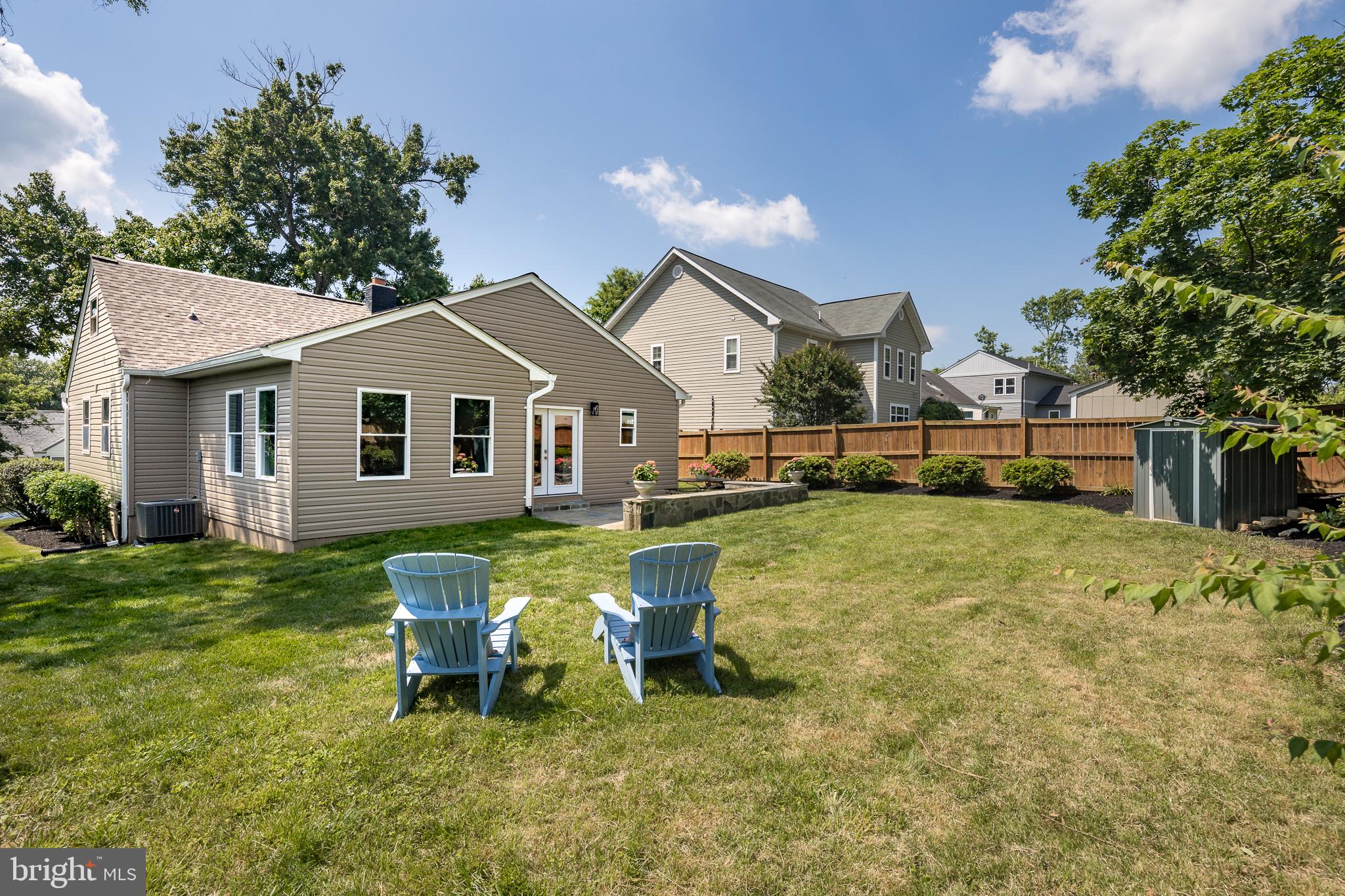 6720 Barrett Road Falls Church, VA 22042 - Photo 19 of 49 ANOTHER VIEW OF REAR YARD