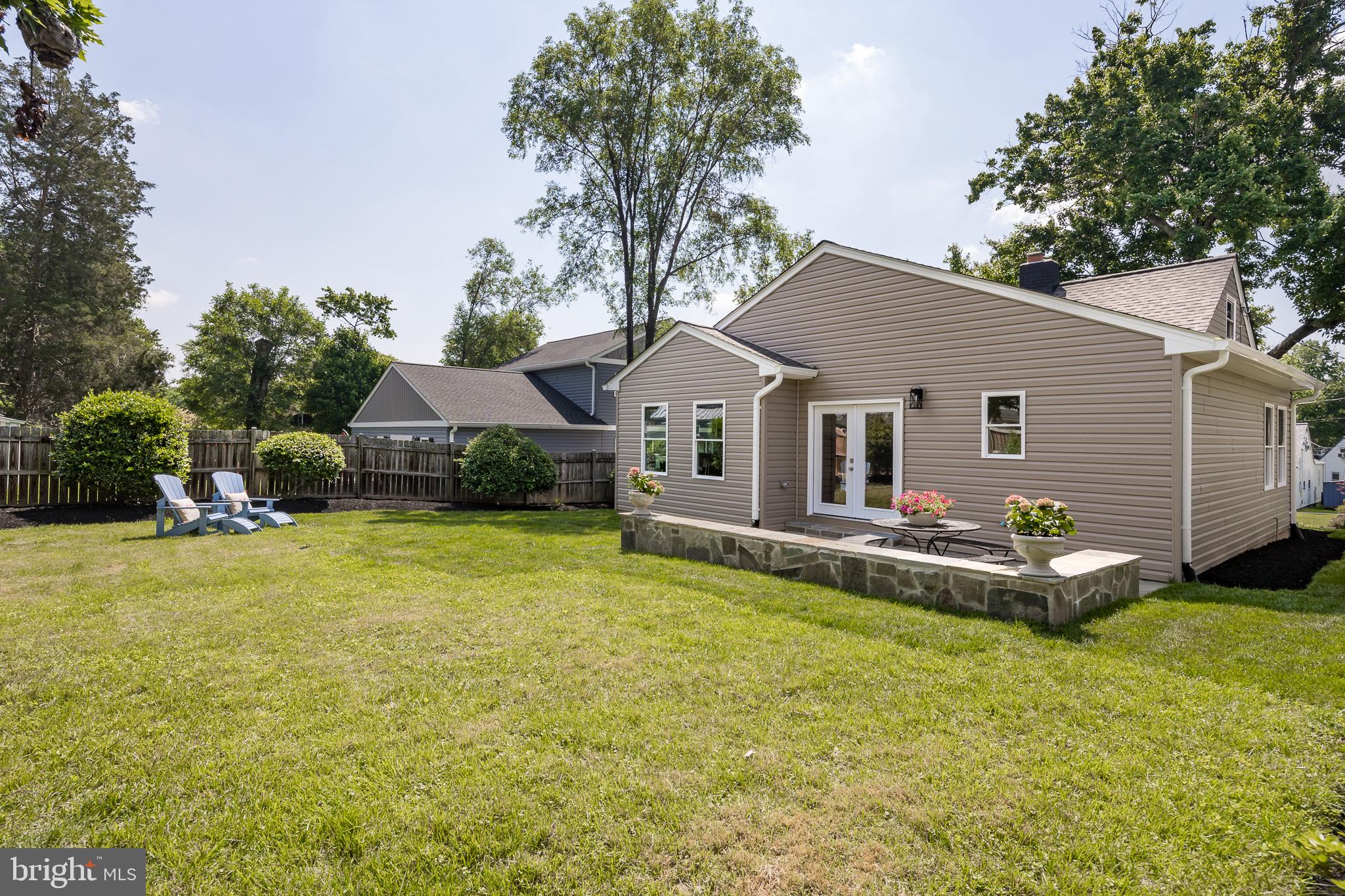 6720 Barrett Road Falls Church, VA 22042 - Photo 46 of 49 ANOTHER ANGLE OF HOME FROM REAR
