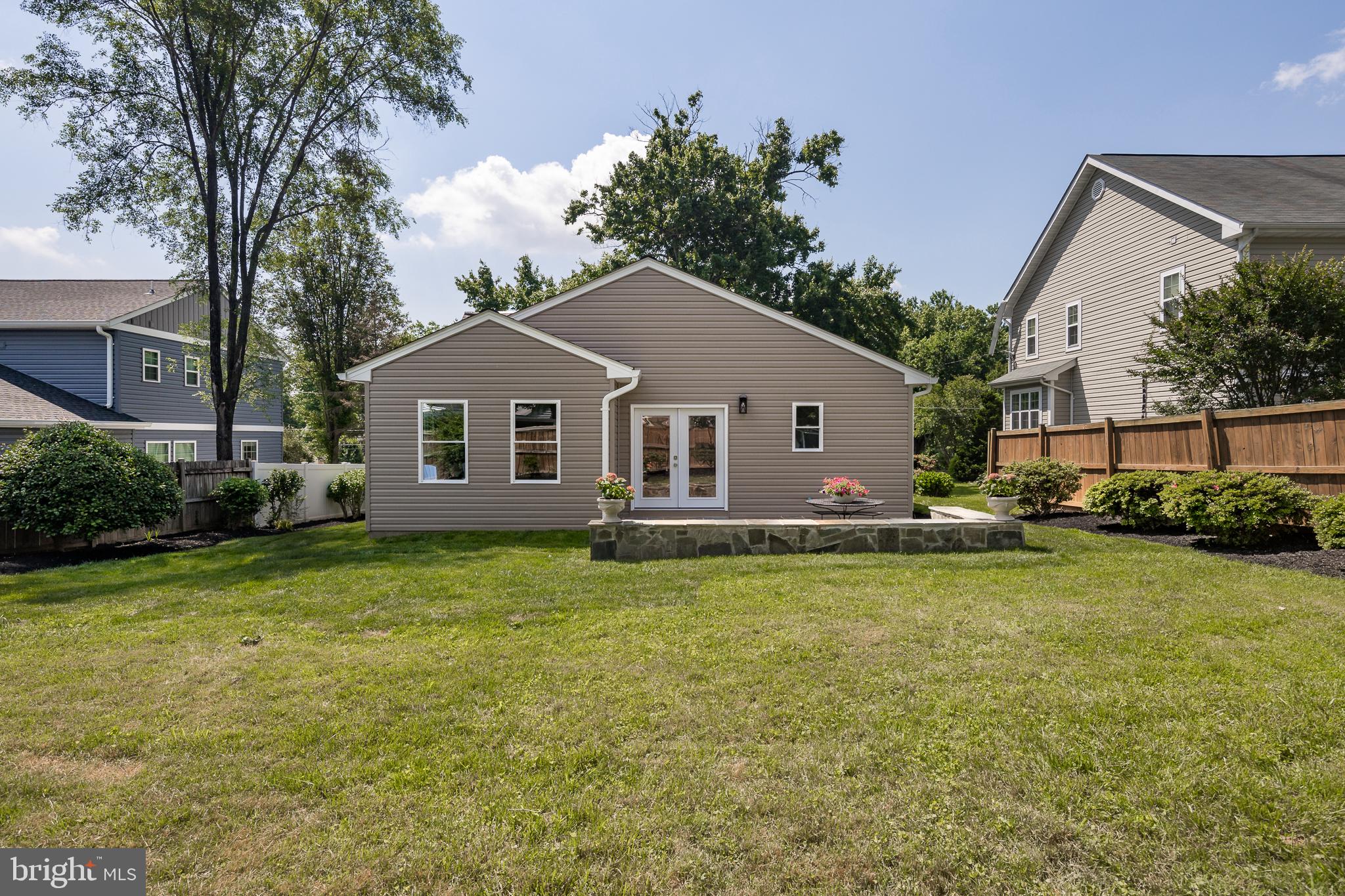 6720 Barrett Road Falls Church, VA 22042 - Photo 47 of 49 HOME AS SEEN FROM REAR OF PROPERTY