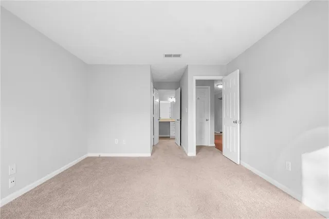 a view of empty room