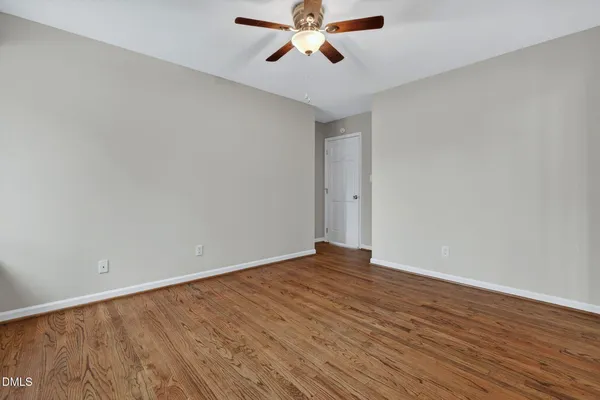 wooden floor in an empty room