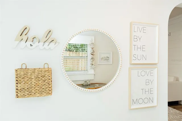 a close up of a wall