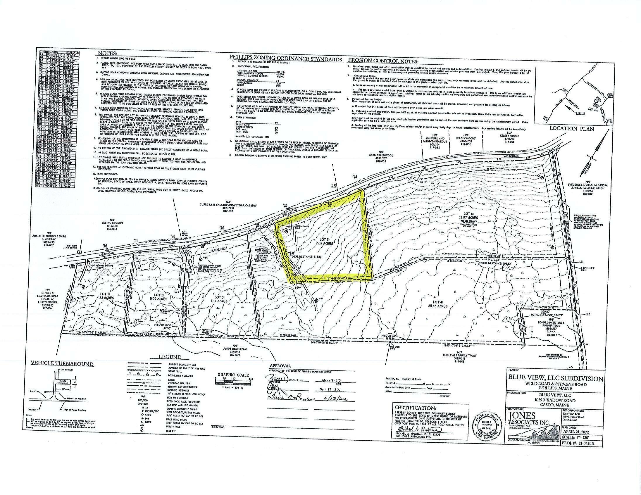 Lot 5 Blue View Phillips, ME 04966 - Photo 16 of 22 Survey