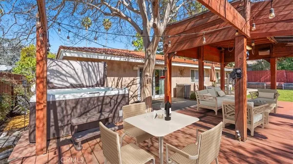 a view of balcony and patio