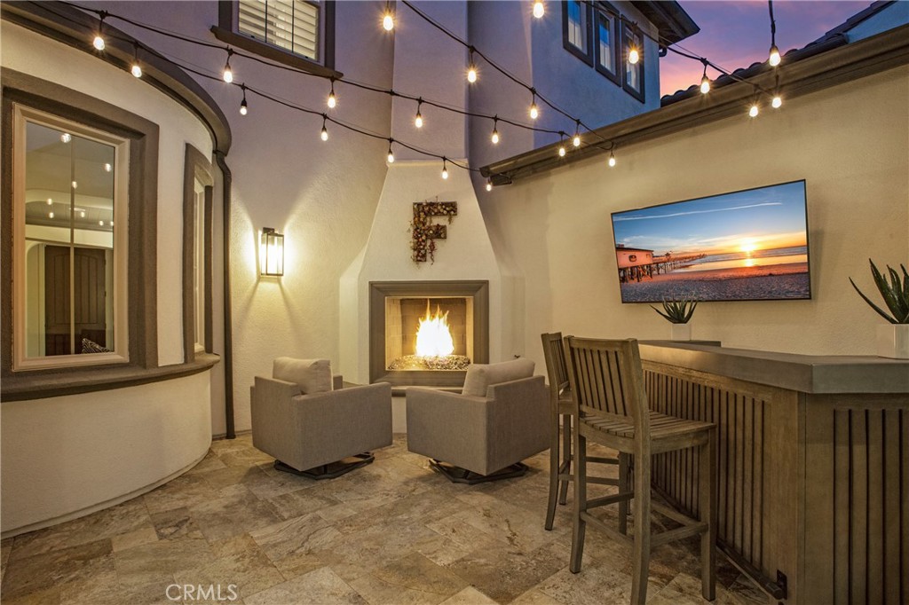 13 Via Jubilar San Clemente, CA 92673 - Photo 18 of 60 Interior Courtyard at Night