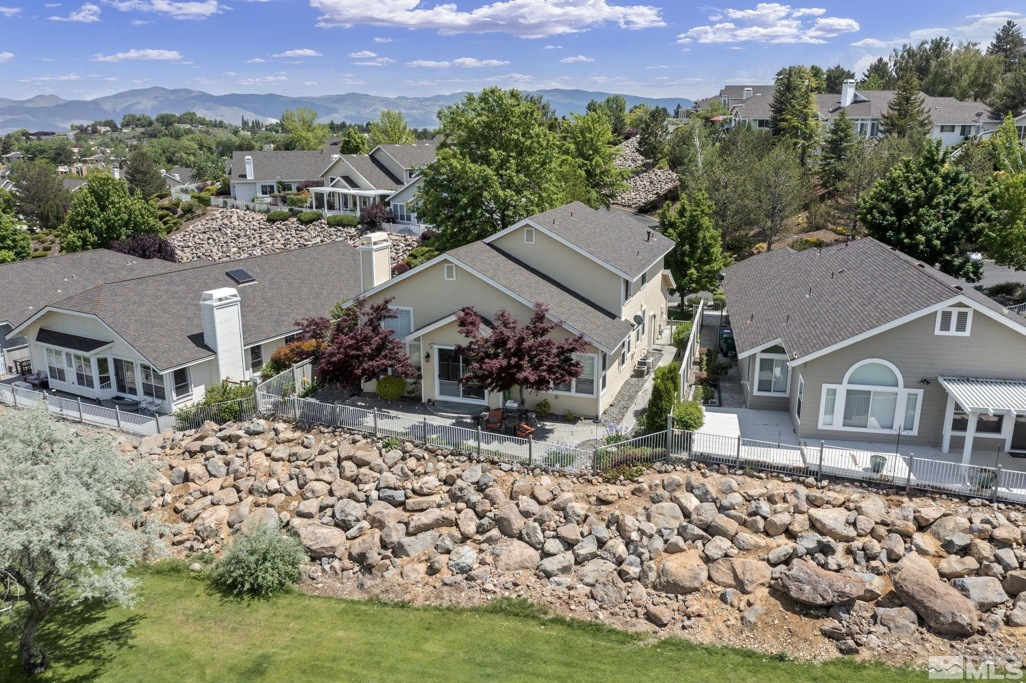 6142 Carriage House Way Reno, NV 89519 - Photo 6 of 40 an aerial view of a house