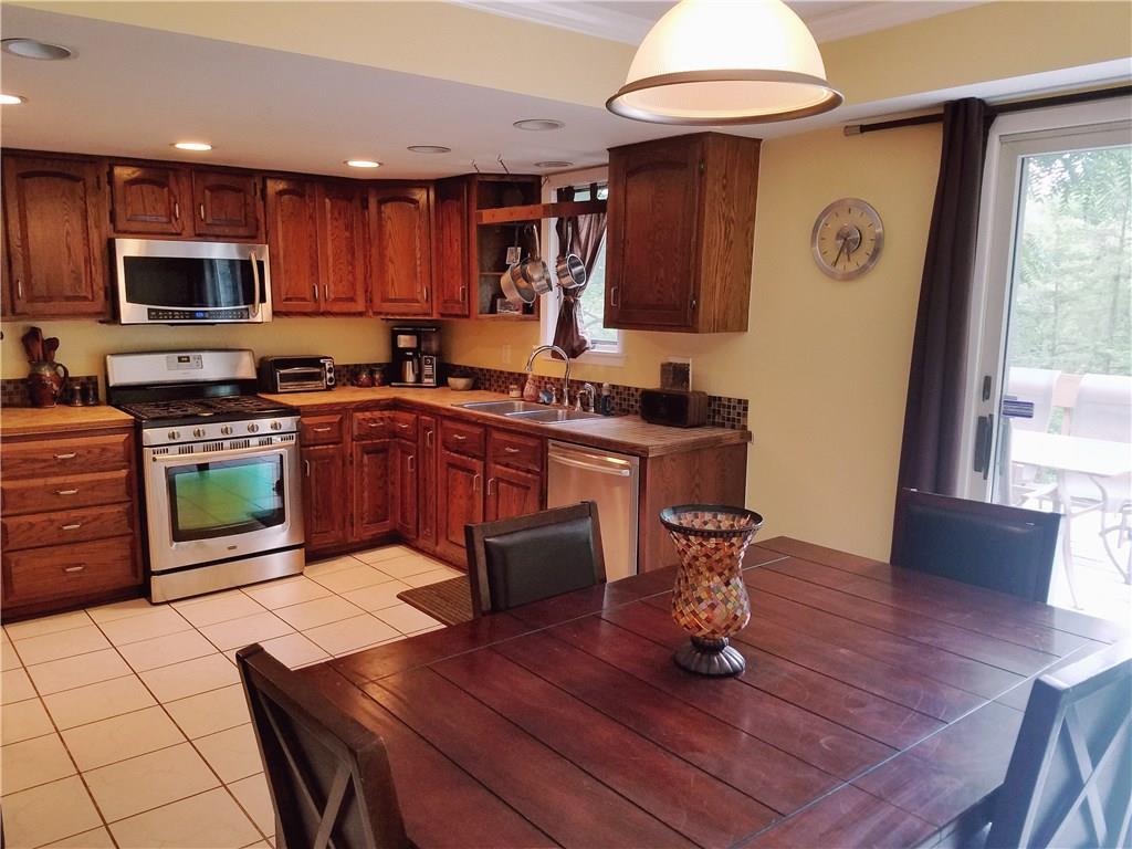 5424 Hardt Road Gibsonia, PA 15044 - Photo 6 of 24 Updated kitchen with stainless appliances.