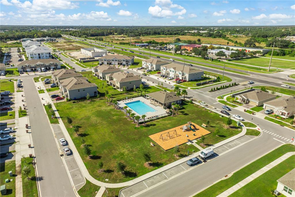 1359 Isleta Loop Kissimmee, FL 34741 - Photo 50 of 57 an aerial view of residential houses with outdoor space