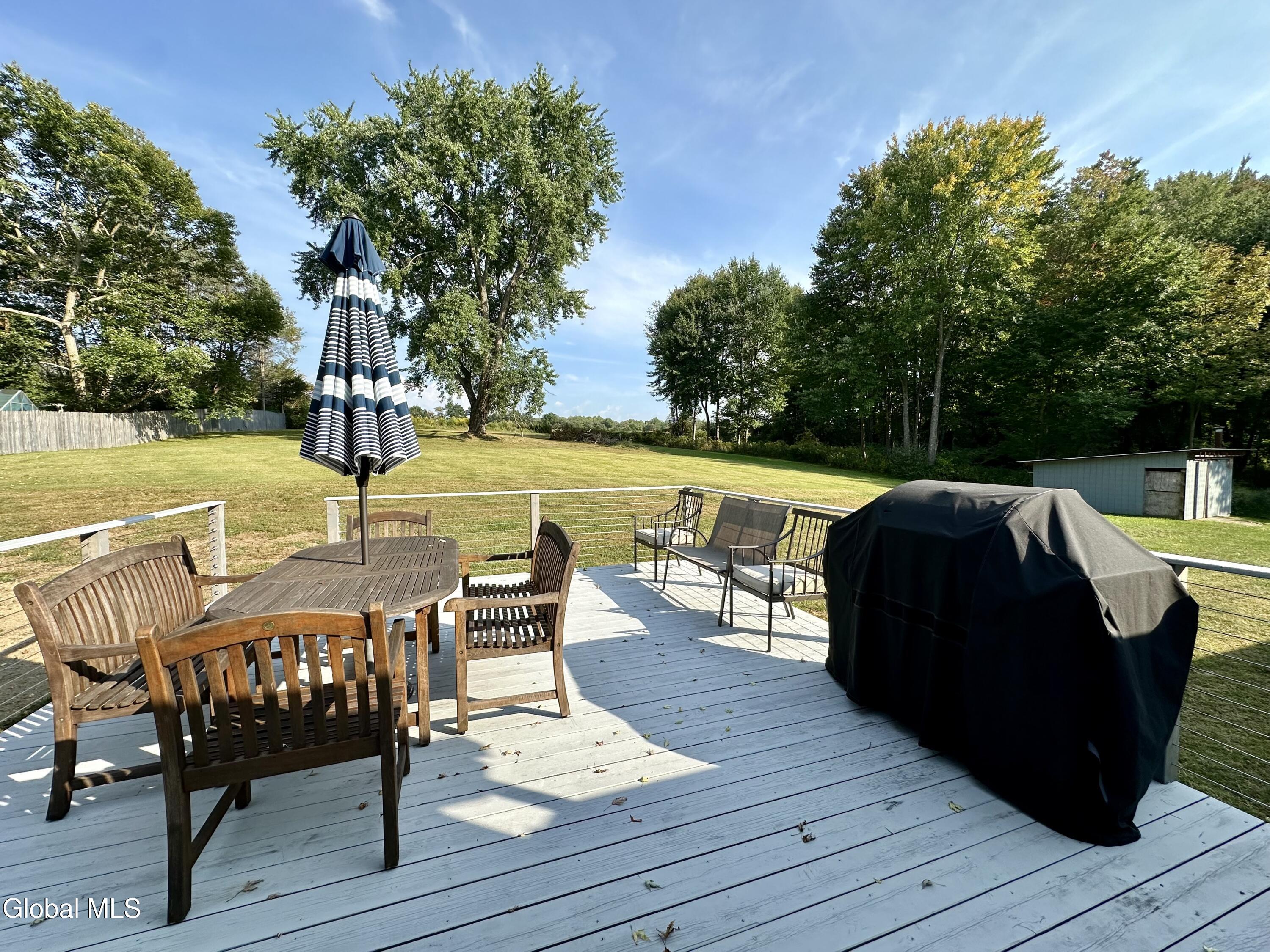 116 Tipple Road Ghent, NY 12534 - Photo 24 of 32 Staged back deck