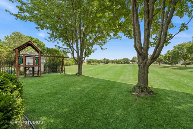 a view of outdoor space with green field