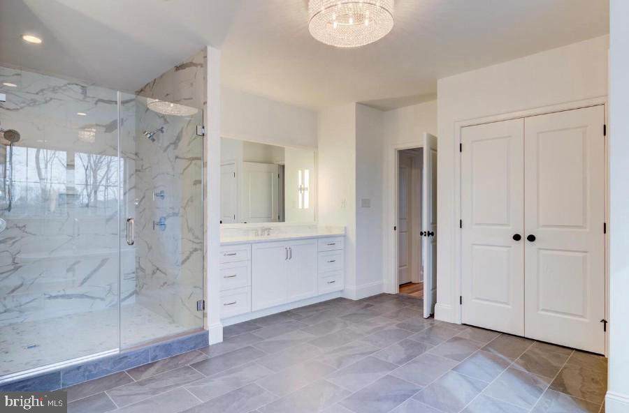 109 Palmetto Devon, PA 19333 - Photo 8 of 14 a spacious bathroom with a shower