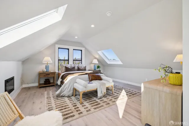 a view of a room with an empty space