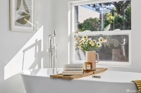 a view of a city from a balcony