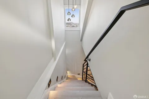 an aerial view of multiple houses