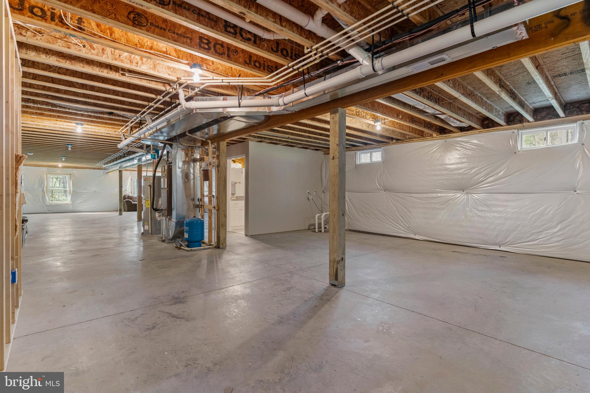 9915 Post Oak Road Spotsylvania, VA 22551 - Photo 26 of 35 Unfinished Basement Ready to make your own!
