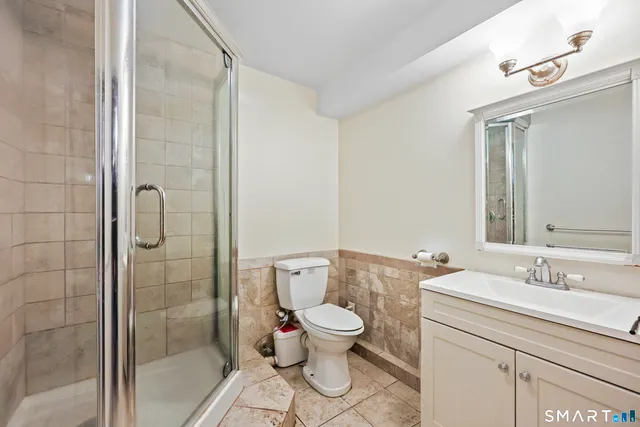 a view of a road with snow on the road