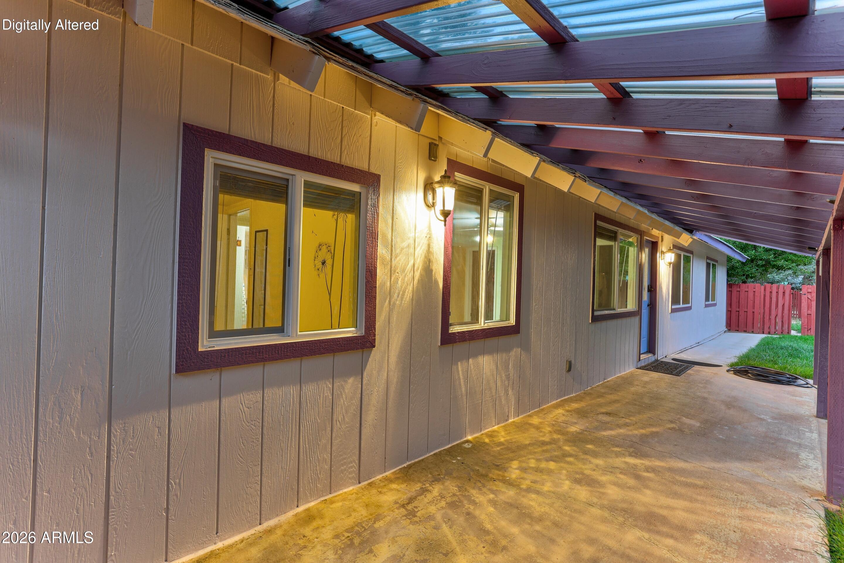 214 Thompson Road Payson, AZ 85541 - Photo 3 of 46 Twilight Front Porch