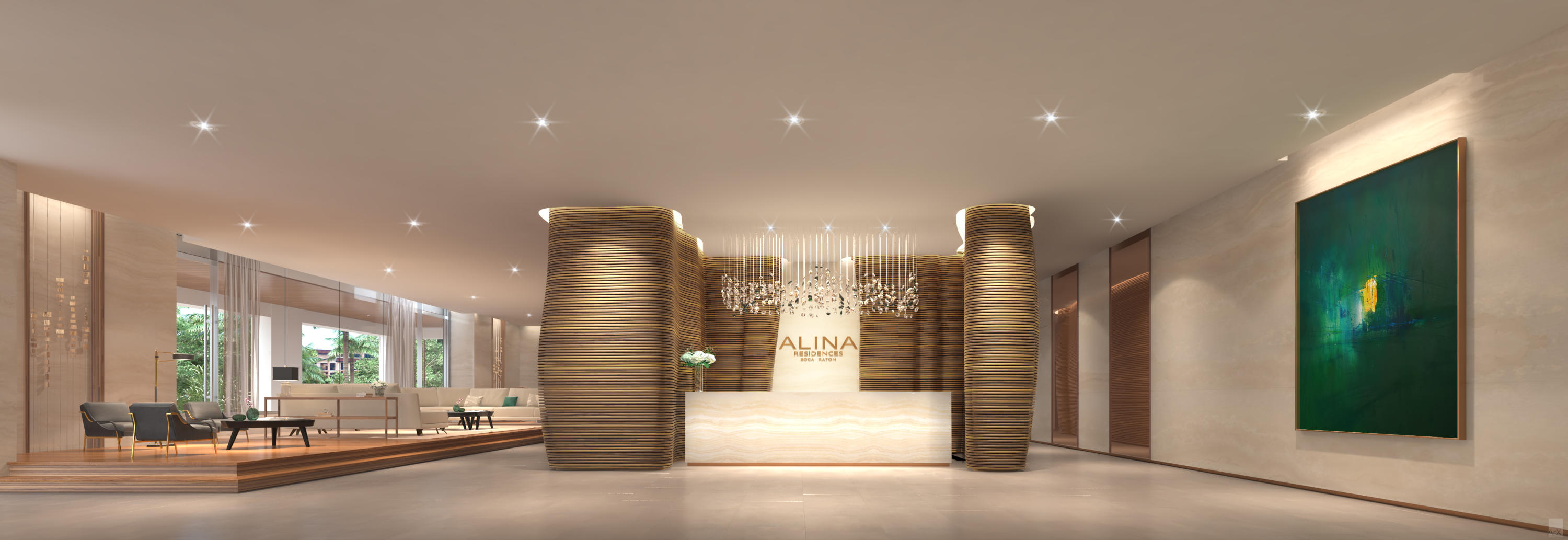 200 Southeast Mizner Boulevard, Unit 509 Boca Raton, FL 33432 - Photo 6 of 7 ALINA LOBBY