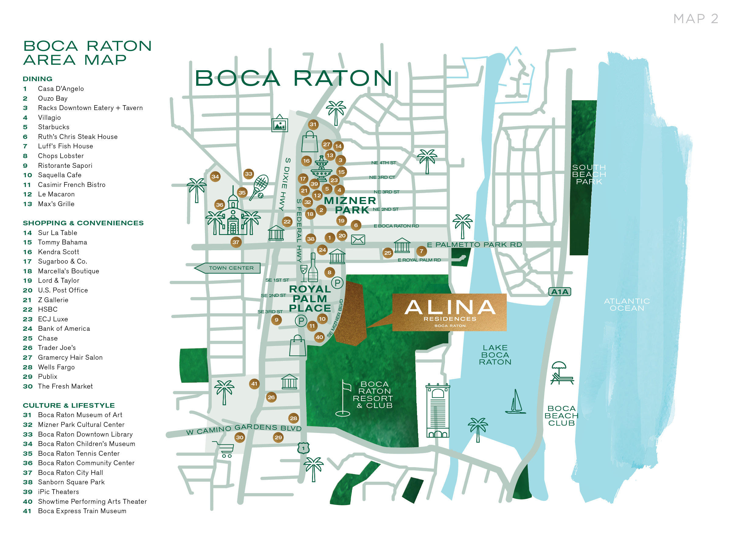 200 Southeast Mizner Boulevard, Unit 509 Boca Raton, FL 33432 - Photo 7 of 7 6A.ALINA MAP