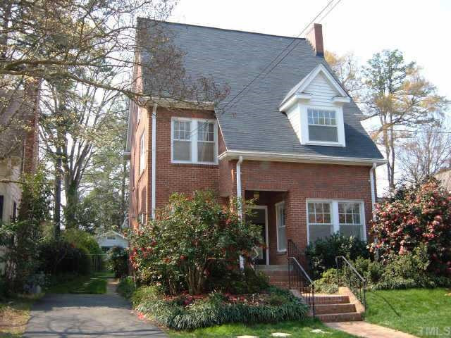 2243 The Circle Raleigh, NC 27608 - Photo 1 of 1 Front of home--very quiet and private street, one of Raleigh's best kept secrets, this street is horse shoe shaped and is a stroll's distance to 5 Points. Exterior Front
