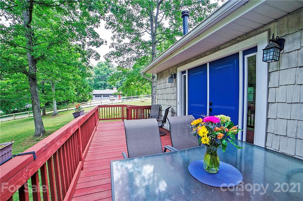 2 Arnstein Circle Fletcher, NC 28732 - Photo 19 of 29 a view of a house with garden and sitting area