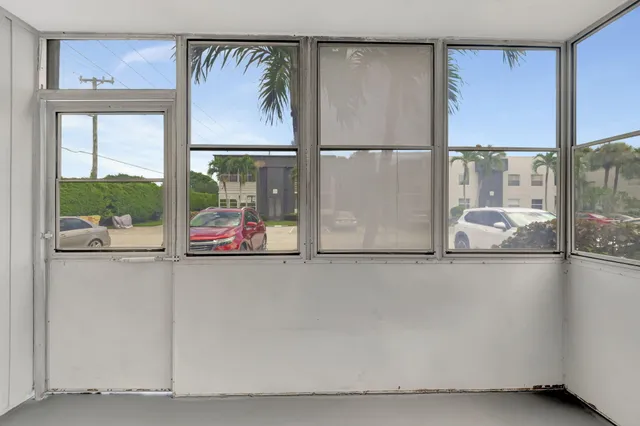 a view of empty room