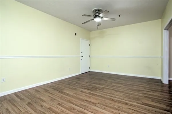wooden floor in an empty room