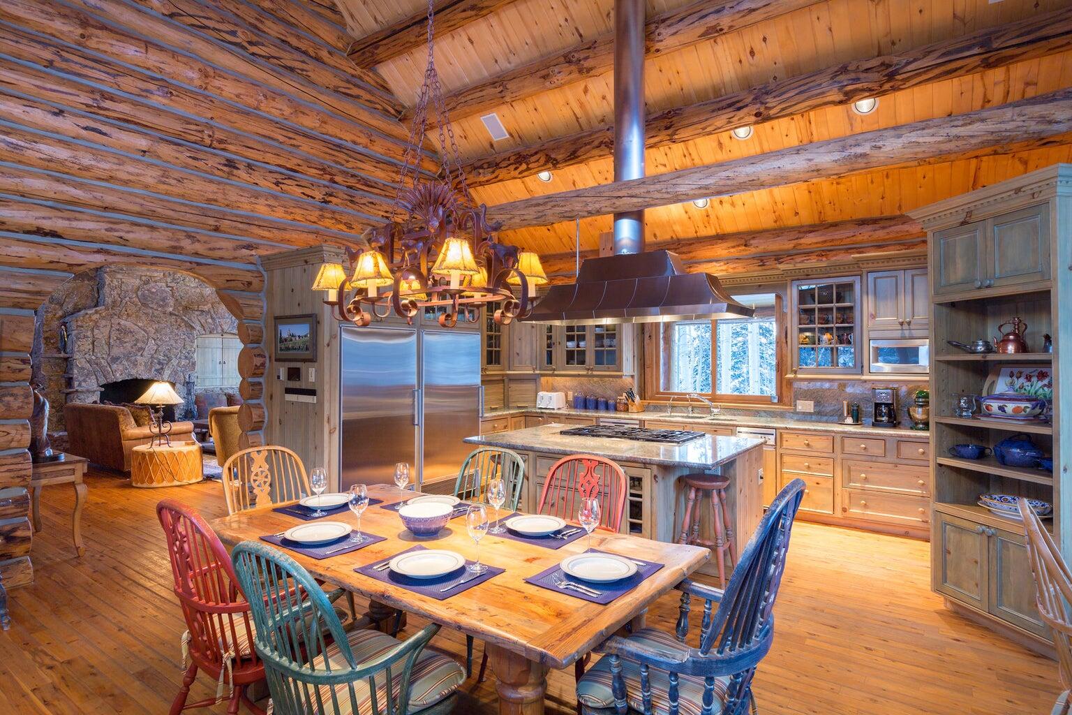429 Fox Farm Road Telluride, CO 81435 - Photo 16 of 49 Dining & Kitchen w Great Room
