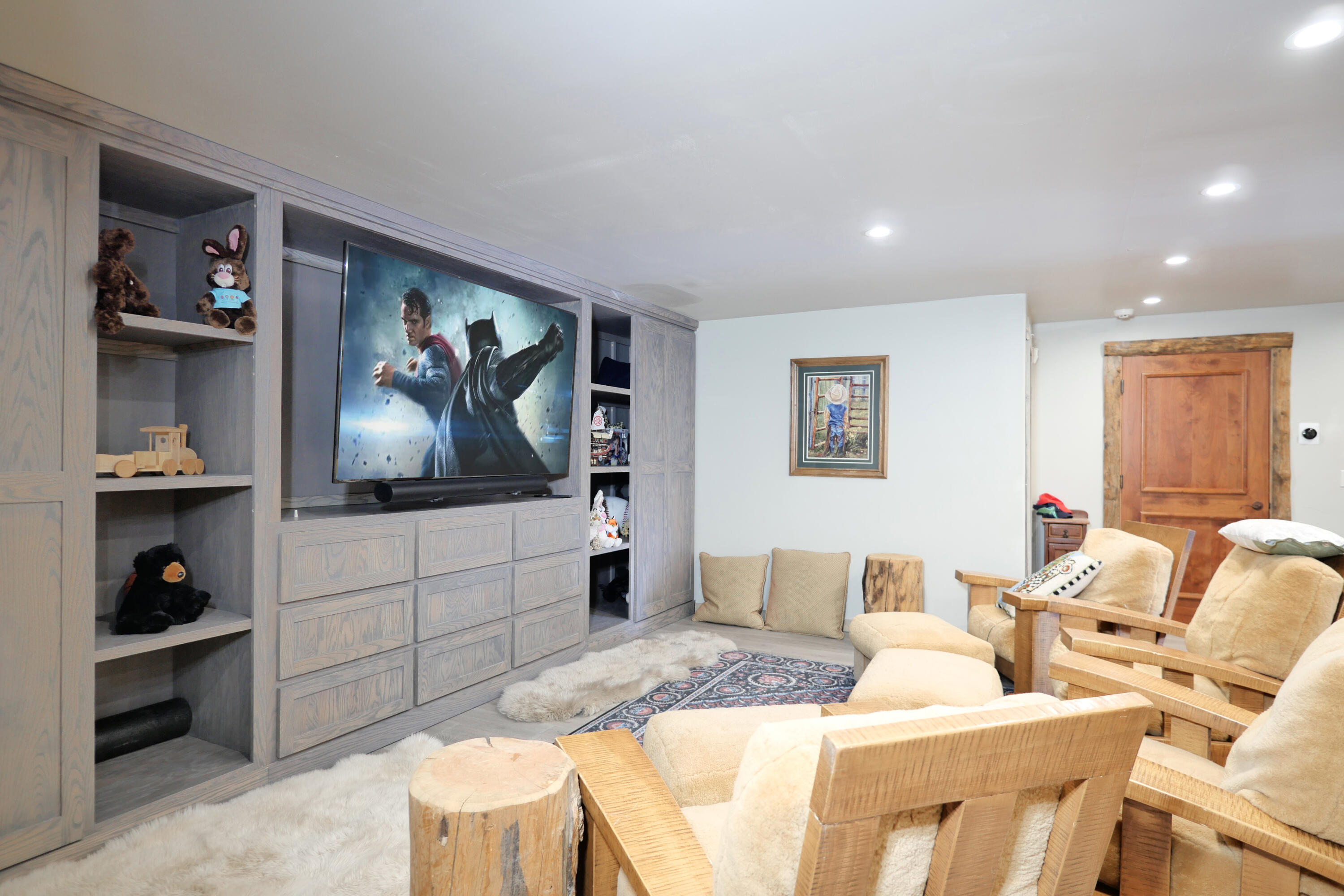 429 Fox Farm Road Telluride, CO 81435 - Photo 28 of 49 Rec room - Huge TV