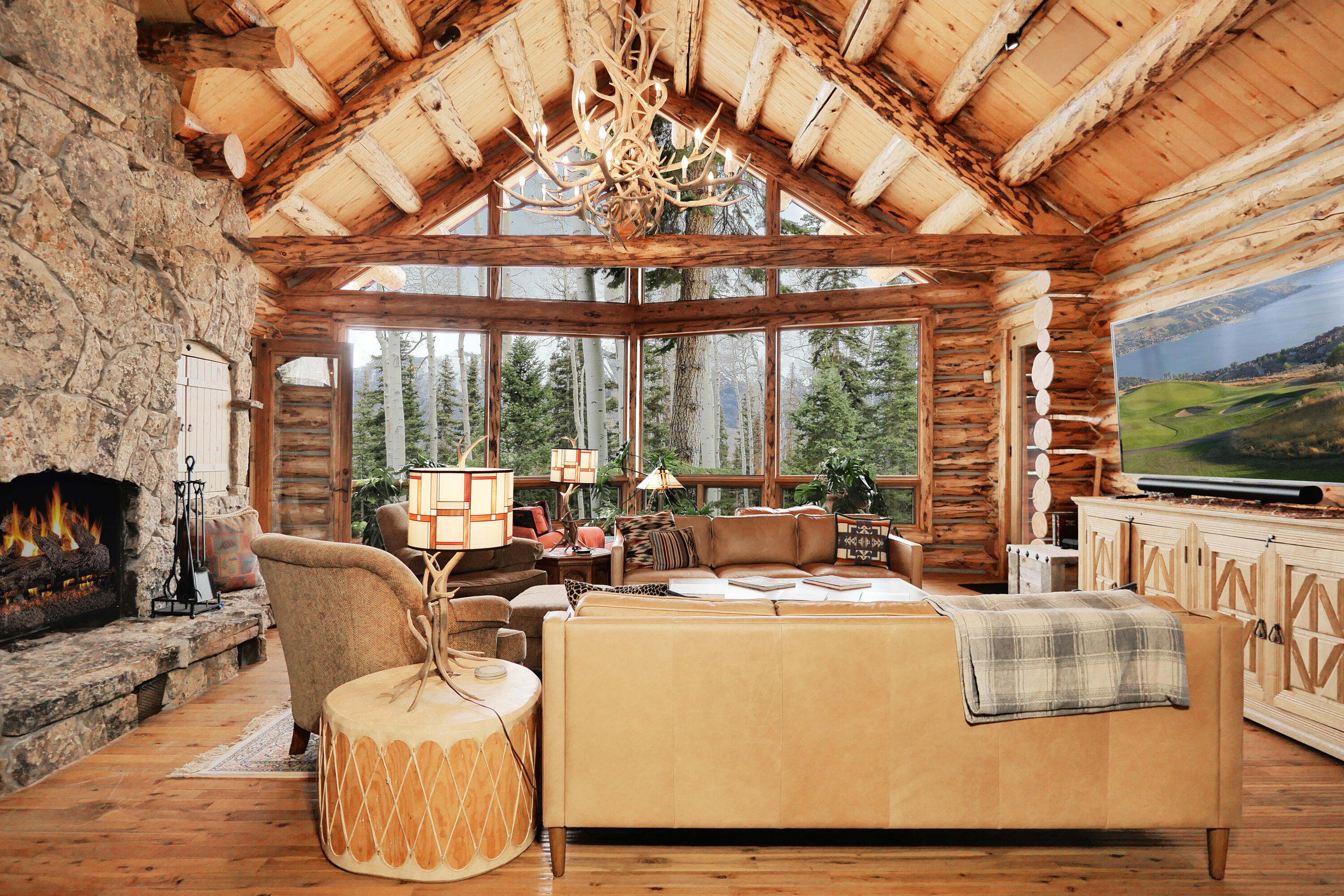 429 Fox Farm Road Telluride, CO 81435 - Photo 7 of 49 Great Room & Big Window Views