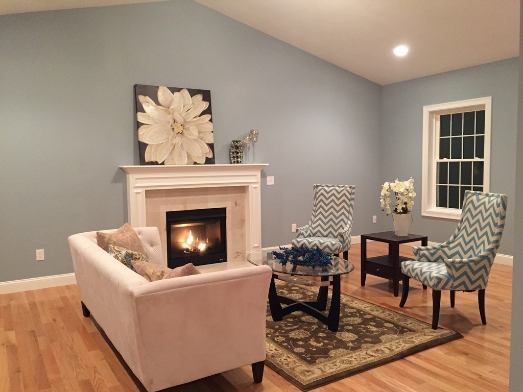 2 Cold Spring Brook Road Hopkinton, MA 01748 - Photo 19 of 20 a living room with furniture and a fireplace