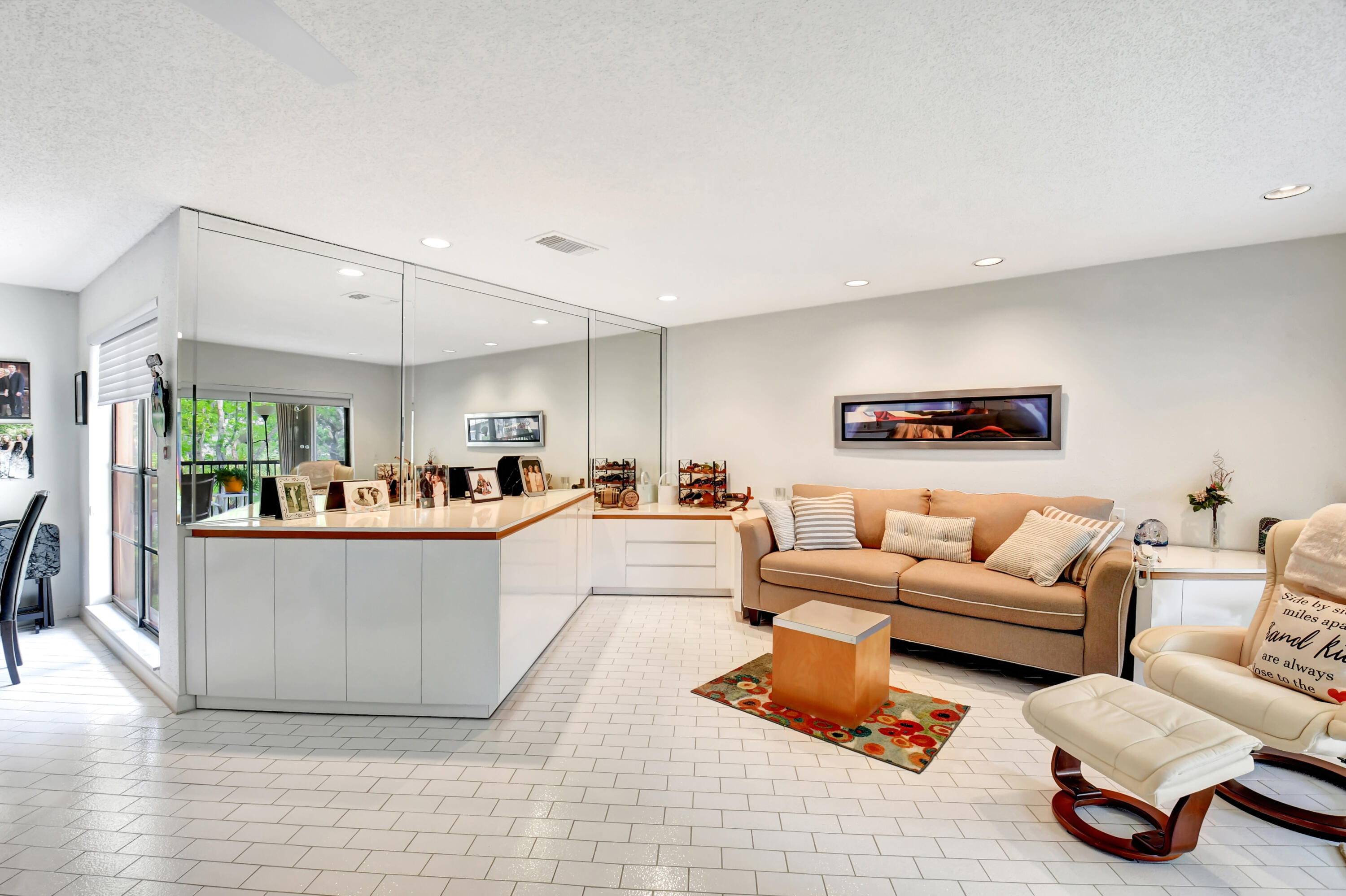15 Stratford Drive, Unit B Boynton Beach, FL 33436 - Photo 20 of 84 a living room with furniture and a wooden floor